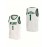 White Basketball Suit Embroidered V-neck Men's Sports Vest Polyester Mesh Training Suit S-3XL