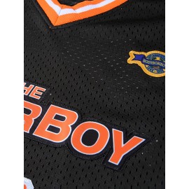 The Black And Orange Basketball Top Is Suitable For Activities Such As Playing Basketball, Parties, Etc. It Is Cool, Breathable, And The Details Of The Workmanship Make It Very Comfortable To Wear On The Body