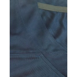 Men's #9 Dark Blue American Football Jersey : Embroidery V-neck short sleeves Breathable Rugby School Sports Uniform For Training Competition