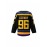 Men's Ice Hockey Jersey Black #96 Charlie Conway Mighty Ducks Adam Banks Movie Retro Vintage