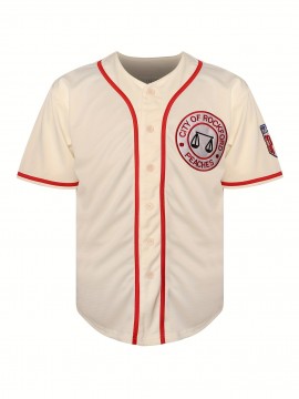#43 City Of Rockford Peaches A League Of Their Own Movie Men'S Baseball Jersey Stitched