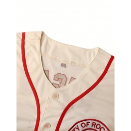 #43 City Of Rockford Peaches A League Of Their Own Movie Men'S Baseball Jersey Stitched