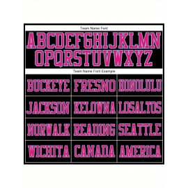 Customized large-sized black football jerseys, Women's sports uniforms and sweatshirts, personalized team names and numbers