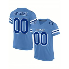 Customized large-sized black football jerseys, Women's sports uniforms and sweatshirts, personalized team names and numbers