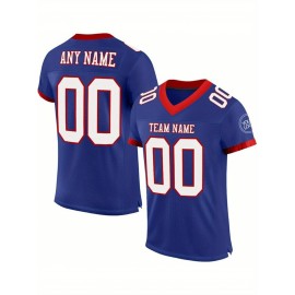 Customized large-sized black football jerseys, Women's sports uniforms and sweatshirts, personalized team names and numbers